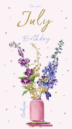Picture of JULY BIRTHDAY CARD